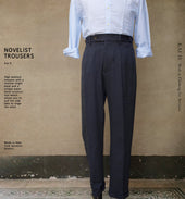 Novelist Trousers Organic Cotton Twill 30 34 38