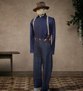 Blanket Single Needle Jeans One Wash Indigo 32 34 36