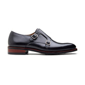 Velar-X, Double Monk Strap - Black Hidro Pullup | New Age