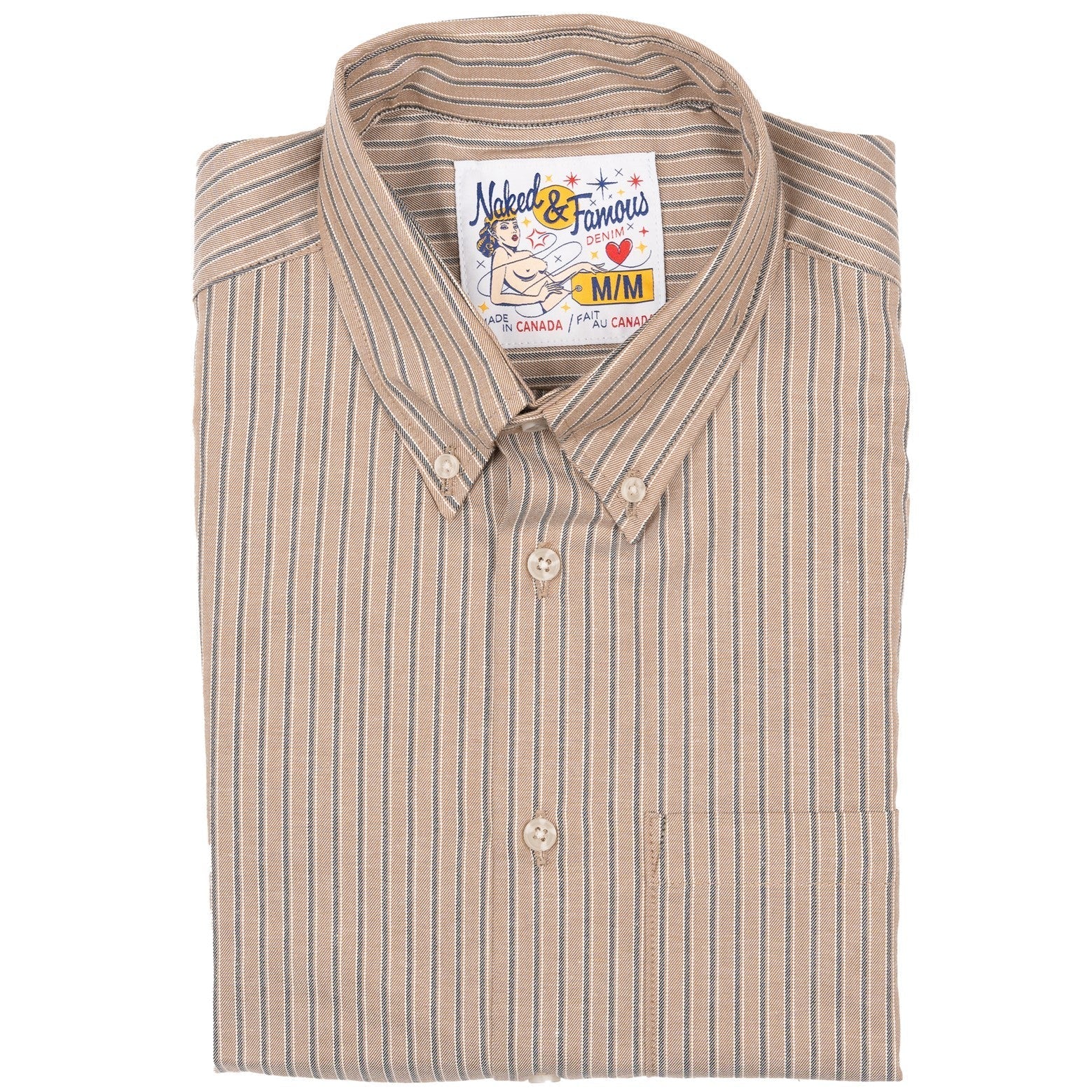 Easy Shirt Soft Finish Classic Stripe