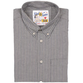Easy Shirt - Soft Finish Classic Stripe - Indigo
