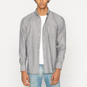 Easy Shirt - Soft Finish Classic Stripe - Indigo