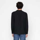 True Shirt - Double Weave Slub Gauze - Black