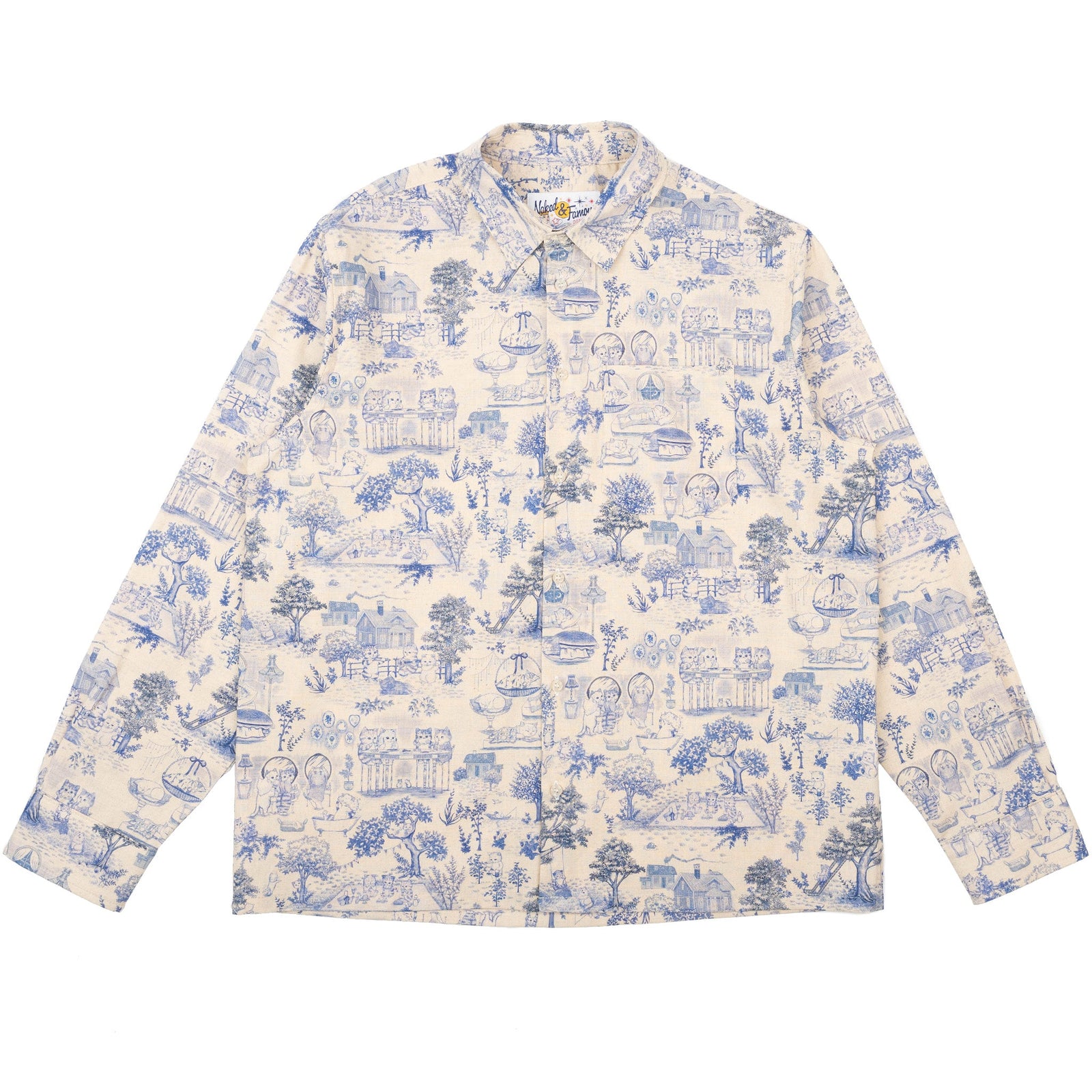 True Shirt Linen Cats