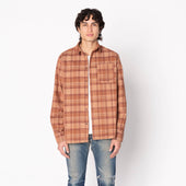 True Shirt - Corduroy Shirting (21W) - Brown / Beige
