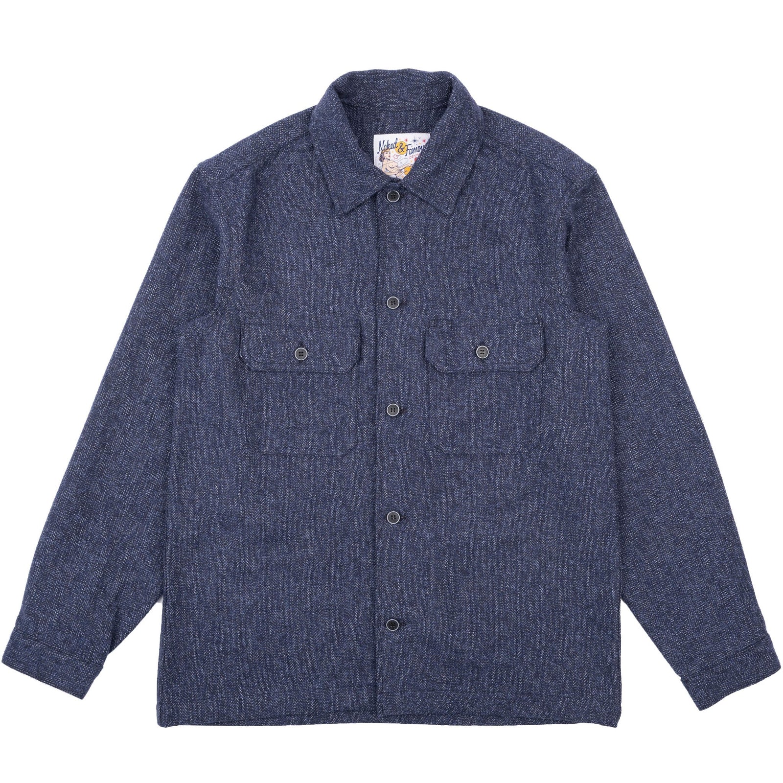 Work Shirt Herringbone Triple Twist