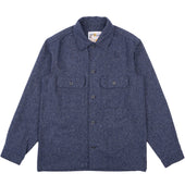 Work Shirt - Herringbone Triple Twist - Indigo