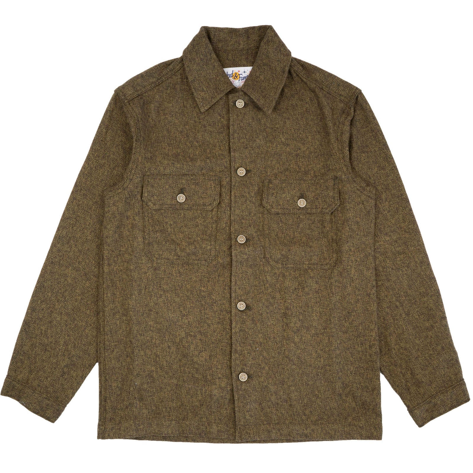 Work Shirt Herringbone Triple Twist