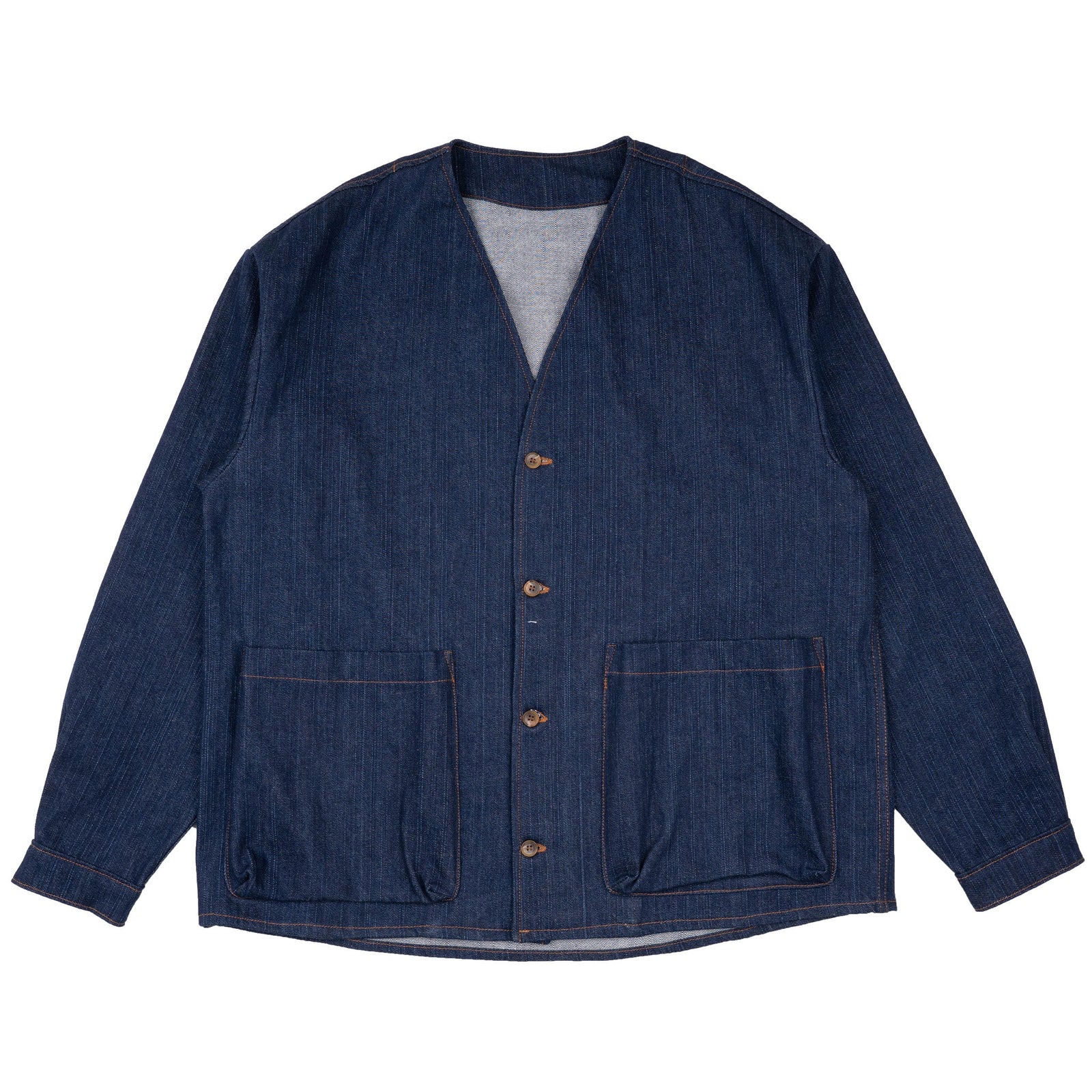 Wise Guy Jacket Vertical Slub Denim