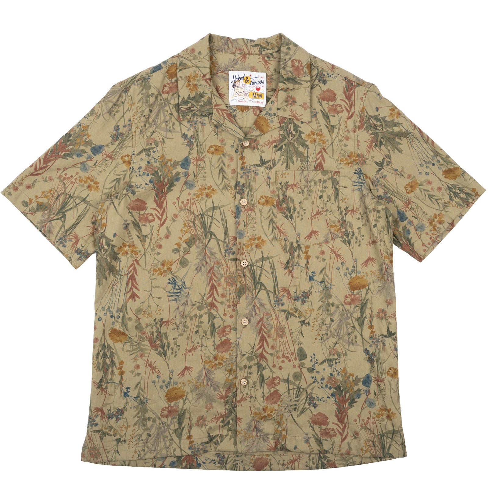 Aloha Shirt Flowers Painting Earth