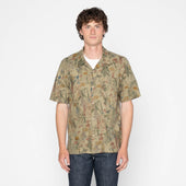 Aloha Shirt - Flowers Painting - Earth
