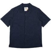 Aloha Shirt - Jungle Jacquard - Navy