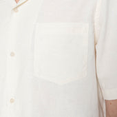 Aloha Shirt - Jungle Jacquard - White