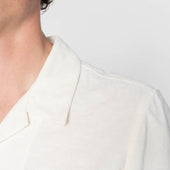 Aloha Shirt - Jungle Jacquard - White