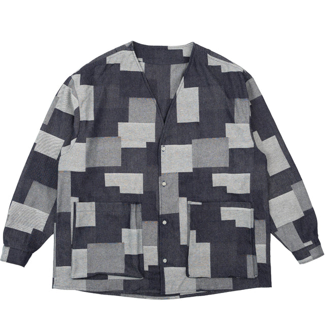 Wise Guy Jacket - Jacquard Denim - Indigo