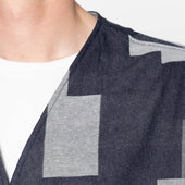 Wise Guy Jacket - Jacquard Denim - Indigo