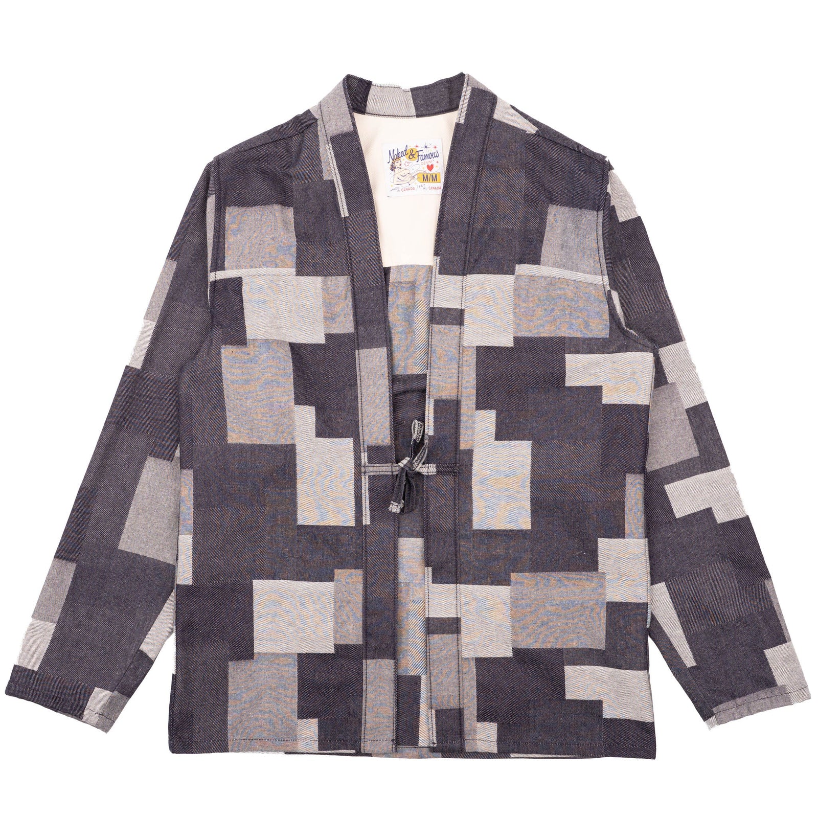 Kimono Shirt Jacquard Denim