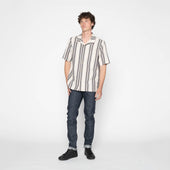 Aloha Shirt - Dobby Bands - Natural