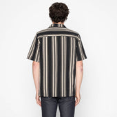 Aloha Shirt - Dobby Bands - Black
