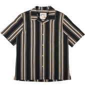 Aloha Shirt - Dobby Bands - Black