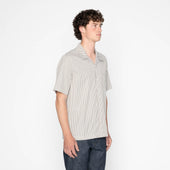 Aloha Shirt - Double Double Stripes - Green