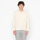 True Shirt Double Weave Slub Gauze Bone