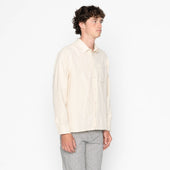 True Shirt Double Weave Slub Gauze Bone