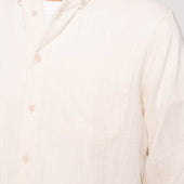 Easy Shirt - Double Weave Slub Gauze- White