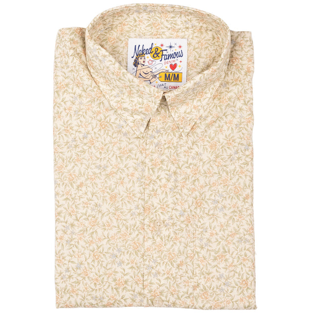 Easy Shirt - Bell Flowers - Cream