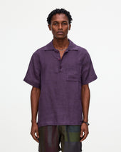 Plum Girona Linen Shirt