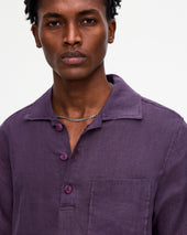 Plum Girona Linen Shirt