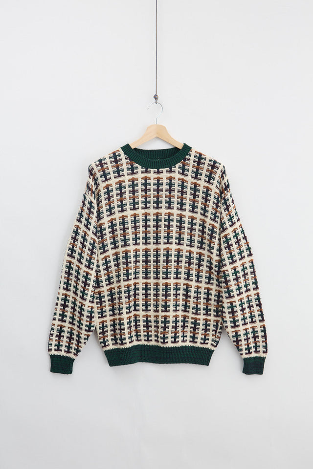 Multicolor Knit Sweater (M)