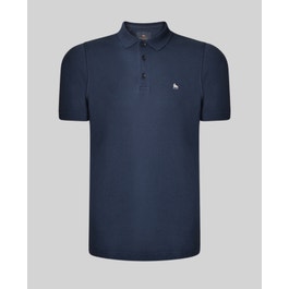 Navy Pique Classic Fit Polo Shirt