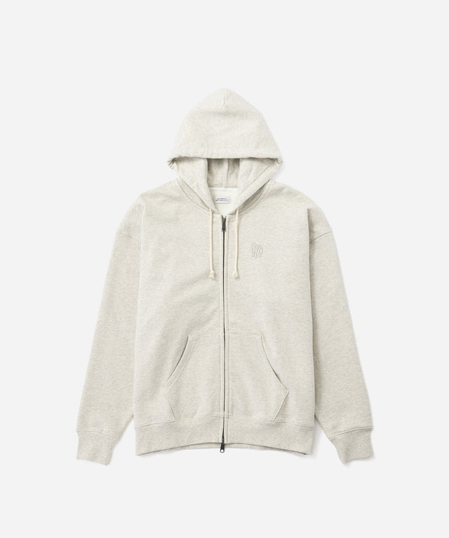 Canal Waffle Lined Zip Hoodie