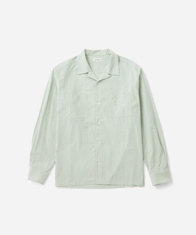 Marco Stripe Open Collar Shirt