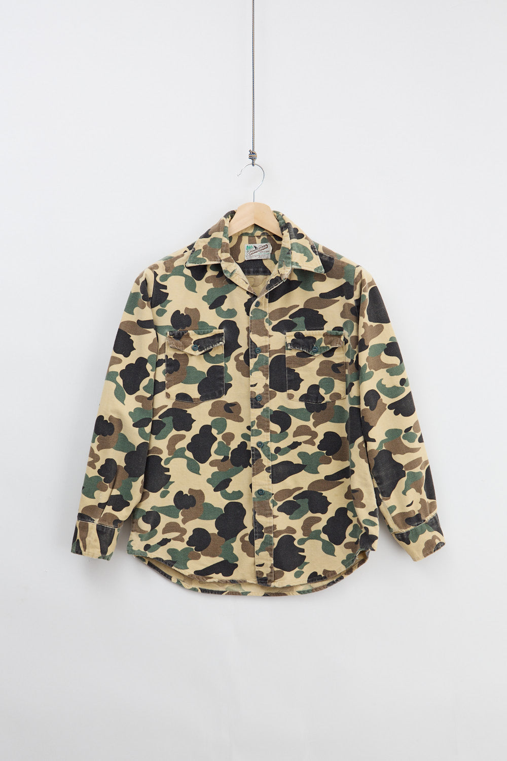 80's The Woodsman Camo Shirt (S)