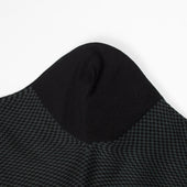 Grey Micro Gingham Over The Calf Fil D Ecosse Cotton Socks