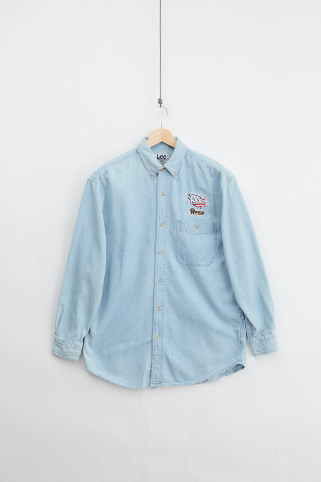 Lee Sport Super Bowl Denim Shirt (M)
