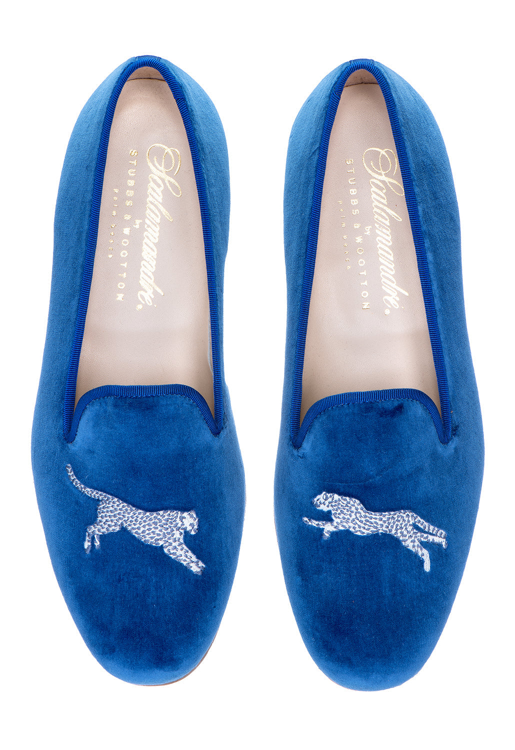 Cheetah Royal Velvet Slipper (Men)