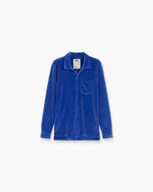 Azur Velour Long Sleeve