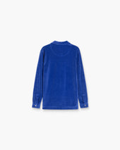 Azur Velour Long Sleeve