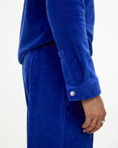 Azur Velour Long Sleeve