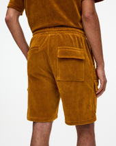 Sienna Velour Cargo Shorts