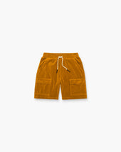 Sienna Velour Cargo Shorts