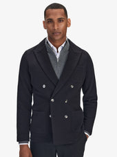 Black Knitted Blazer