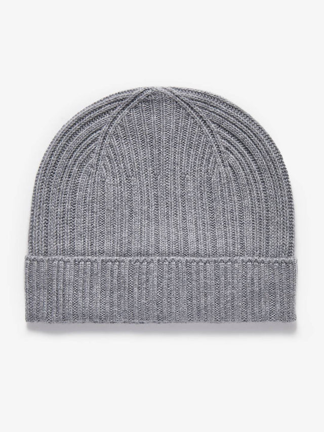 Light Grey Cashmere Beanie