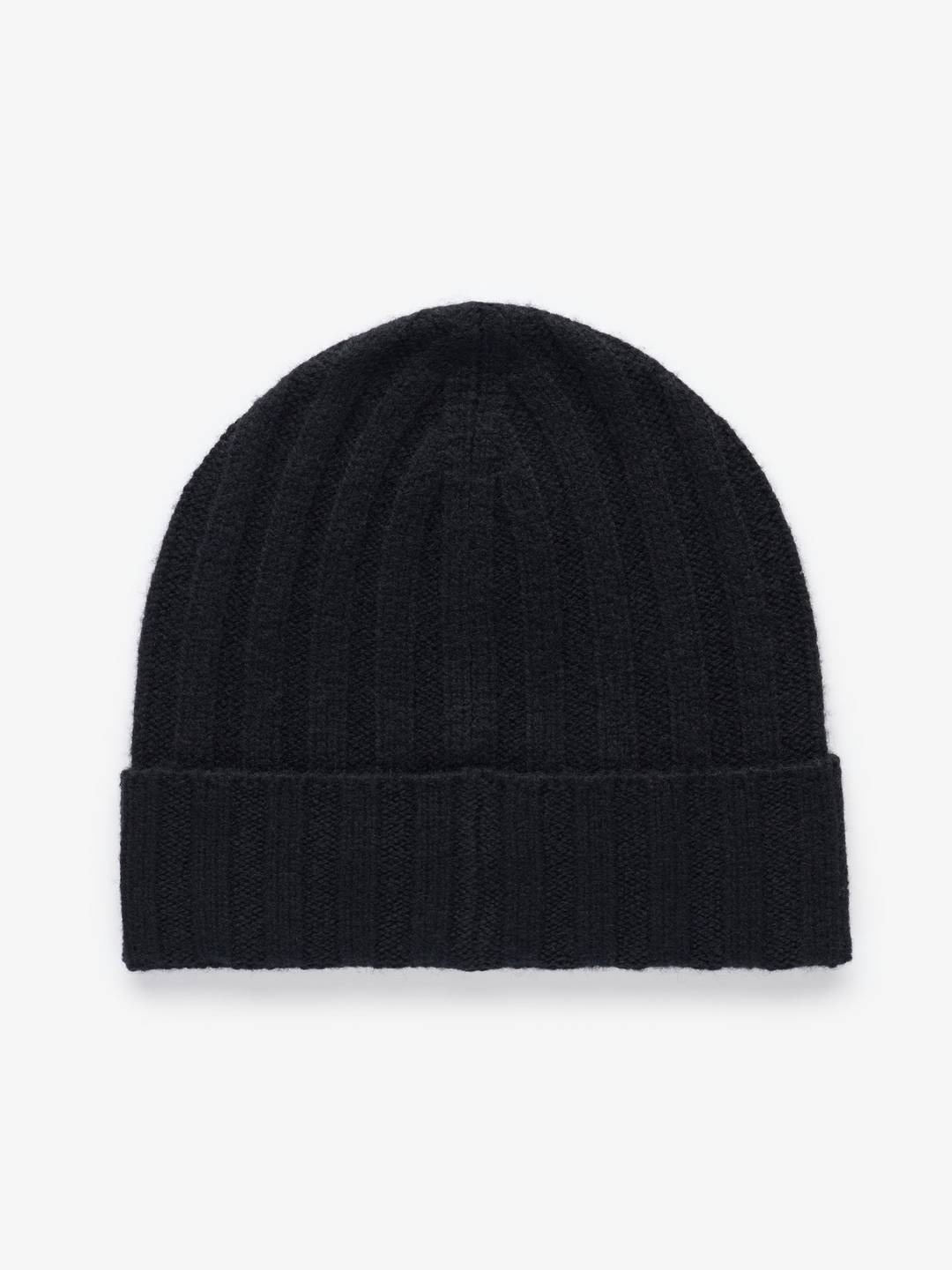 Black Wool Beanie
