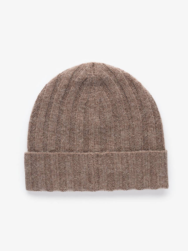 Brown Wool Beanie