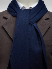 Dark Blue Winter Scarf
