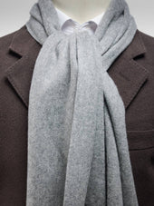 Light Grey Winter Scarf